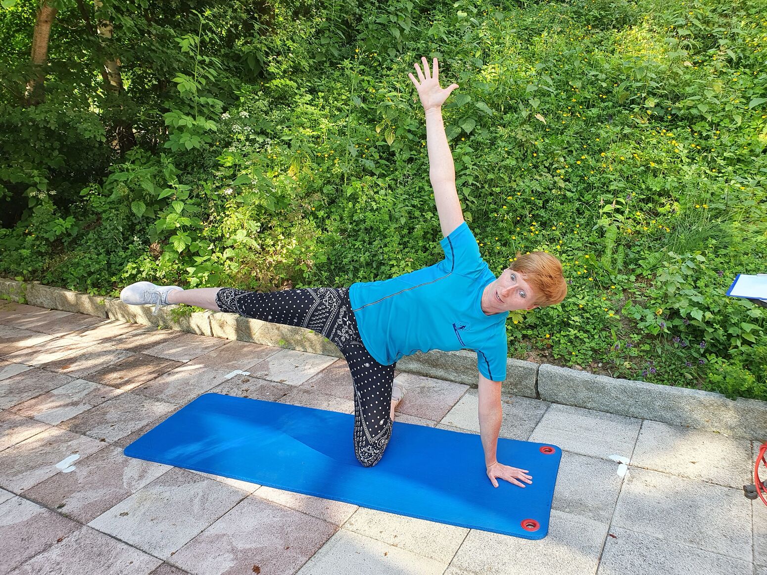 Yoga im Freien
